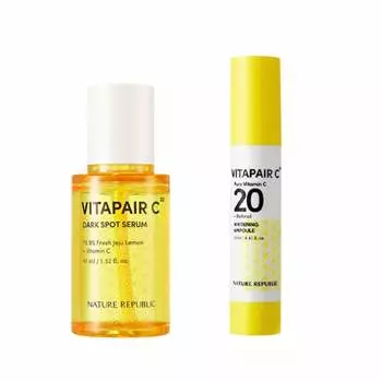 Nature Republic VitapairC Pure Vitamin C 20 отбеливающая ампула и сыворотка VitapairC Blemish Serum&Ampoule