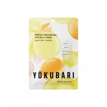 Nature Republic Yokubari Nature Republic Yokubari Витаминная маска Идеальная балансирующая витаминная желейная маска 7 шт.