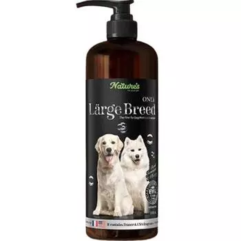 Nature s Large Breed Dog Moisturizing Shampoo, 1000мл, 1 шт, Корейский шампунь для домашних животных