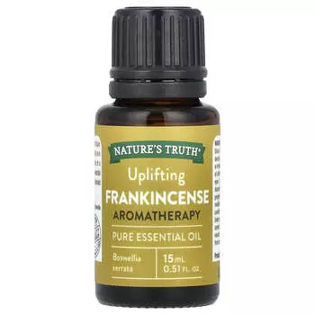 Nature s Truth, Чистые эфирные масла, приятный ладан, 0,51 жидких унций (15 мл)