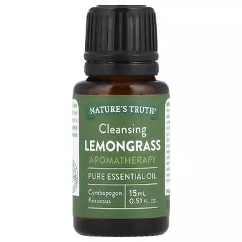 Nature s Truth, Pure Essential Oil, Cleansing Lemongrass, 0.51 fl oz (15 ml)