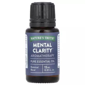 Nature s Truth, Pure Essential Oils, Focusing Mental Clarity™, 0.51 fl oz (15 ml)