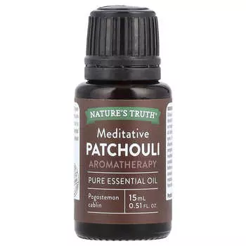 Nature s Truth, Pure Essential Oils, Meditative Patchouli, 0.51 fl oz (15 ml)