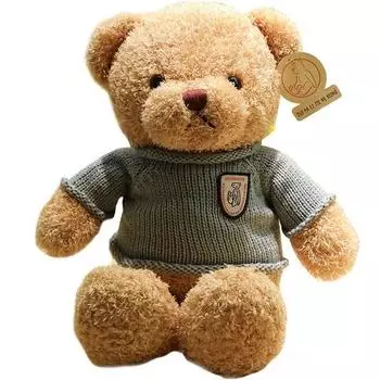 Nature Times Teddy Bear, свитер синий, 50см, Популярные игрушки для корейских детей