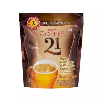 NATUREGIFT Кофе 21 + L+Кармитин 13,5 г. х 10 пакетиков 13.5 g. x 10 Sachets