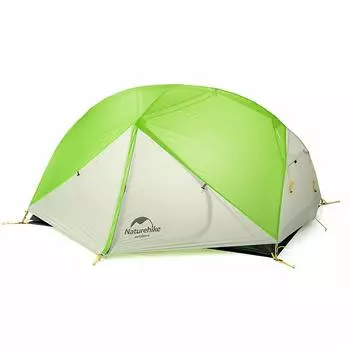 Naturehike 1-2-местная Mongar сверхлегкая двухслойная отдельно стоящая купольная палатка для скалолазания палатка для кемпинга на открытом воздухе велосипедный туристический солнцезащитный козырек от насекомых