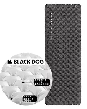Naturehike Blackdog с высоким значением R Воздушный надувной ... чёрный