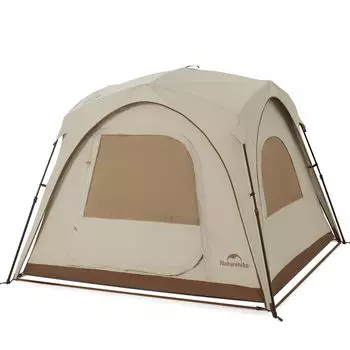 Naturehike Direct Store Light UV Free Heat Free Easy to Set Tent TPU Mesh Ti BLACK Infinity Connectable Tent, One Touch Tarp, Blocking, Protection, Shielding, хаки
