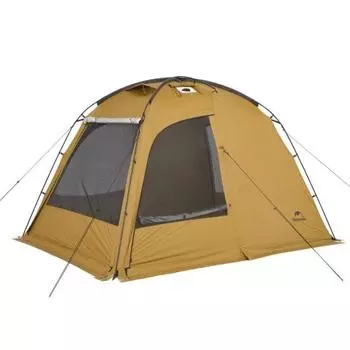 Naturehike Direct Store Upgrade Dune7.6 Dome Tent Two Rooms Free Standing Full Mesh Door Double Layer Smoke Opening Easy Setup Height 180cm UV Prote
