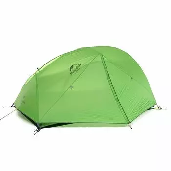 Naturehike кемпинг на открытом воздухе двойной горный поход кемпинг на открытом воздухе велосипед предотвращение стихийных бедствий нейлон силикагель 2-местная палатка, зелёный
