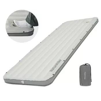 Naturehike Official Air foot бесконечно для сна в спальном помещении в доме, пострадавшем от стихийных бедствий, для хранения сумка включена Коврик, толщина 9,5 см, управляемый, бежевый