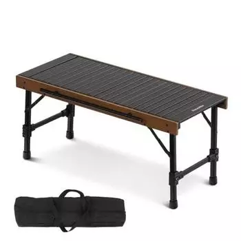 Naturehike Official Shop IGT Table Combination 3 Units Aluminum Camping Folding Table Lightweight Compact Outdoor Table BBQ BBQ Picnic Hiking Roll Tab