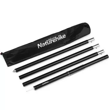 Официальный магазин Naturehike. Стойка для брезента и тентов. Простая в использовании и стильная. серебряный