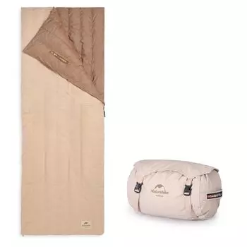 Naturehike Official Sleeping Down Goose Ультракомпактный конверт Комфортная температура Полностью для 1 Воды Тепло Катастрофа Спать в 3 спальных местах Хранение