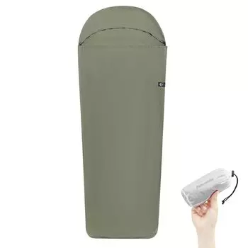 Naturehike Официальный Внутренний Внутренний Дорожный Shruff Ультра Быстрое Тепло Мягкий Полностью Горный Бедствие Внутри Спящий Спящий в Сумке Для Хранения Входит В Комплект