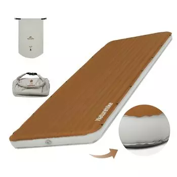 Naturehike Официальный Воздушный Бесконечно Надувной Мешок Для Спать В Случае Бедствия Дома Для Хранения Сумка Включена Коврик, Толщина 9,5 см,