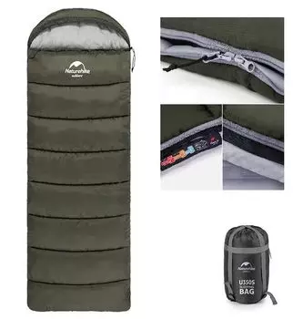 Naturehike Спальный Полный Конверт Спящий в Теплой Воде Полностью Включает Хранение Все Удобные Искусственные Горы Бедствие Для Машины Бедствие