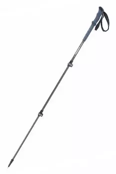 Naturehike Trekking Pole Climbing Stock Lightweight Aluminum Compact Telescopic Aluminum Foldable Three-stage (1 piece, Gray)