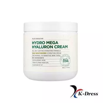 NATUREKIND Hydro Mega Гиалуроновый крем 500 мл 1 PCS