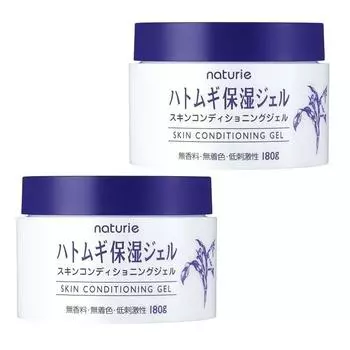 Naturie Hatomugi Увлажняющий гель-кондиционер для кожи, 180 г, 2 шт.