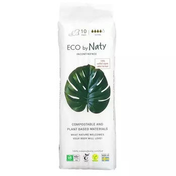 Naty, прокладки при недержании мочи, дополнительные, упаковка 10 шт.