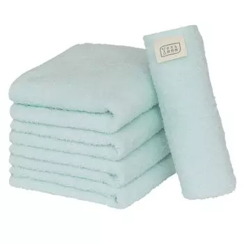 Научно-исследовательский институт полотенец для лица Light White Набор цветов Quick Fast Cotton для выбора Японской технологии [Причины легкости] #006 Полотенце, зеленое, зеленое,
