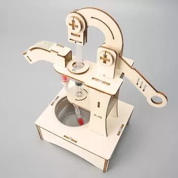 Научный эксперимент Модель образовательная игрушка Ручной водяной насос Технология мелкого производства DIY Образовательные принадлежности Материалы