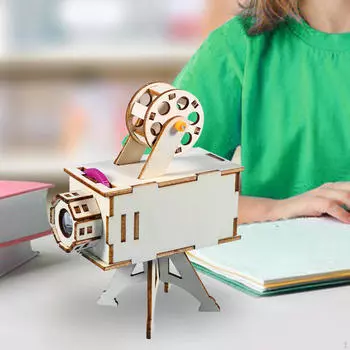 Научный эксперимент Stem Project, DIY образовательные модели набор игрушек, сборка проектора 3D пазлы для