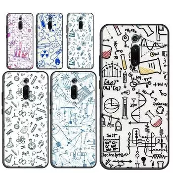 Научный химический формульный чехол для POCO X3 Pro GT F3 M3 M4 X4 Pro Чехол для Xiaomi Mi 11T 12 Pro X Mi 11 Lite Mi 9T (9T Pro)