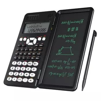Научный с планшетом для письма 991MS 349 функций Инженерный Финансовый калькулятор Для школьников Офисный Солнечный