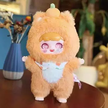 Виниловая кукла Naughty 1-Generation Series, плюшевая игрушка в виде животного, глухая коробка, плюшевый мишка Manchao, периферийное милое украшение, рождественская игрушка в подарок