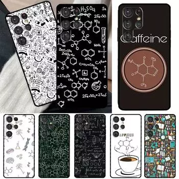 Наука Химия Кофеин Для Samsung Galaxy S22 Ultra S21 S20 FE S8 S9 S10 Note 10 Plus Note 20 Ultra Чехол Для Телефона Galaxy S10 5G