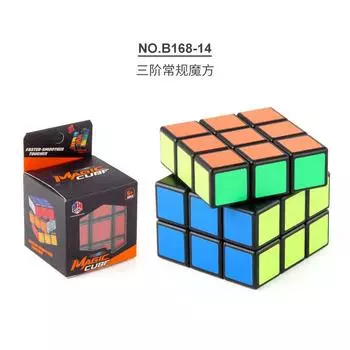 Наука И Образование Головоломка Кубик Рубика Игрушка Новичок Черный Фон 5.7 См Кубик Рубика Третьего Порядка Плавное Вращение Кубик Рубика Положительного Порядка