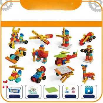 Наука и образование Строительные блоки Детское разнообразие Инженерное дело Механическое сочетание Мальчики и девочки Раннее образование Игрушки для малышей