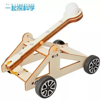 Наука и технологии Мелкое производство DIY Каменный автомобиль Детский сад Собранный вручную Научный эксперимент Обучающая модель Игрушки древесина