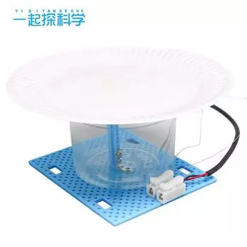 Наука и технологии Мелкосерийный музыкальный наушник Самодельный динамик Детский ручной научный эксперимент Обучающая игрушка DIY Материал Сумка белый