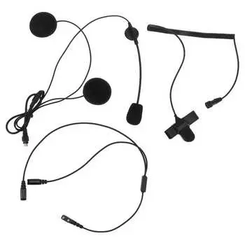 Наушник для мотоцикла, микрофон с прозрачным звуком, гарнитура для шлема, микрофон для BAOFENG