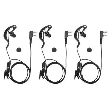 Наушник для рации, гарнитура HB80 K Head, наушник для двусторонней радиосвязи, аксессуар для рации