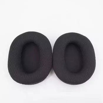 Наушники Амбушюры Пена с эффектом памяти Амбушюры Чехол для наушников Запасные части для игровой гарнитуры Razer Barracuda X (черный)