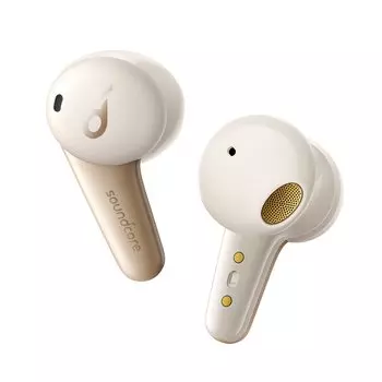 Наушники Anker Soundcore Life Note 3S Bluetooth Wireless Водонепроницаемые до 35 часов музыки с выделенными техническими стандартами Off White (Беспроводная связь 5.2)