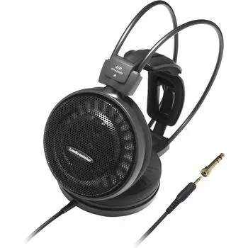 Наушники Audio Technica ATH-AD500X проводные Air Dynamic открытого типа черного цвета, оригинальные из Японии чёрный