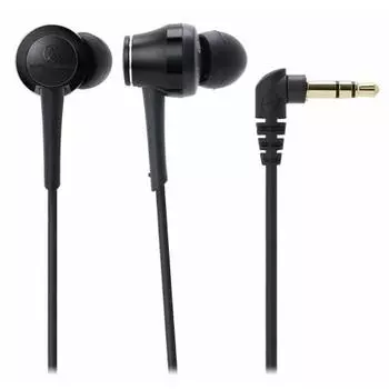 Наушники Audio Technica ATH-CKR70 BK проводные канального типа с высоким разрешением, совместимые с черным цветом