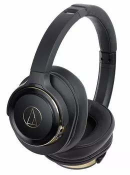 Наушники Audio Technica BGD Беспроводные наушники Bluetooth Глубокие басы ЧИСТЫЕ БАСЫ До 40 часов воспроизведения Черное золото BGD ATH-WS660BT ATH-WS660BT