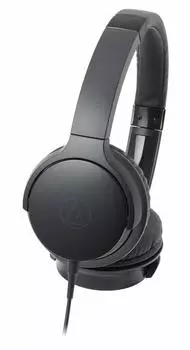 Наушники Audio Technica BK проводные черные ATH-AR3