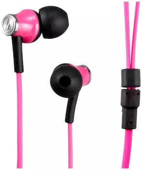 Наушники Audio Technica Canal розовые ATH-CK330M PK