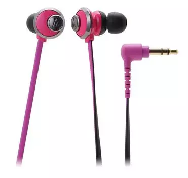 Наушники Audio Technica Canal розовые ATH-CKF77 PK