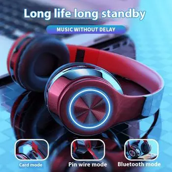 Наушники B39 алабама багровый