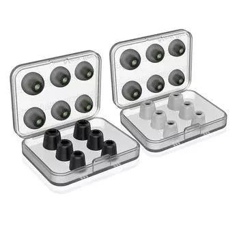 Наушники-беруши Удобная замена для наушников-вкладышей Аксессуары чёрный