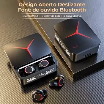 Наушники Bluetooth 5.3 с кнопкой управления микрофоном, шумоподавлением, крючками для ушей, водонепроницаемой гарнитурой чёрный