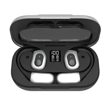 Наушники Bluetooth 5.3 с воздушной проводимостью, спортивные водонепроницаемые беспроводные наушники с сенсорным управлением, стереонаушники HiFi, открытые наушники